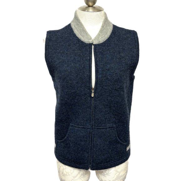 J Crew 100% Wool Sweater Vest Made in Hong Kong - Picture 1 of 15